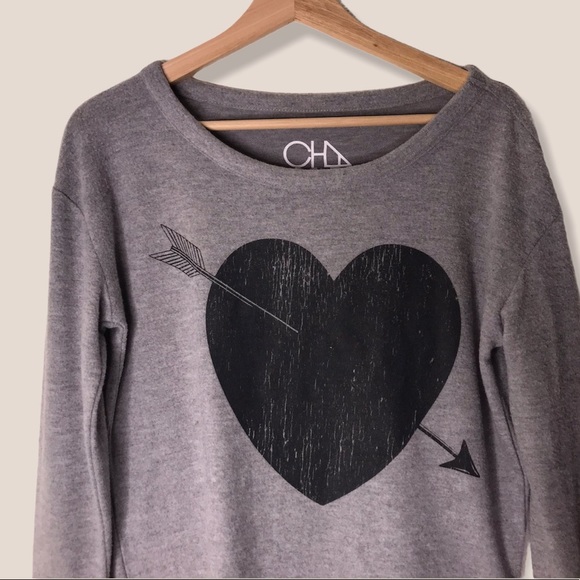 Chaser Arrow Heart Cozy Sweatshirt - Picture 3 of 10